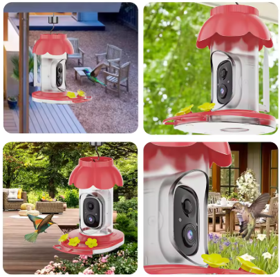 Humming Bird Camera Feeder